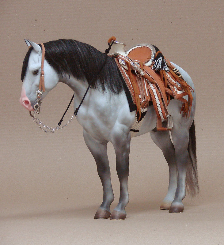 Cavalo Branco com Cinza