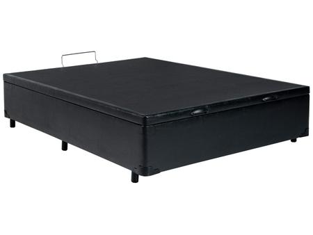 Cama box com Baú sistema de abertura fácil