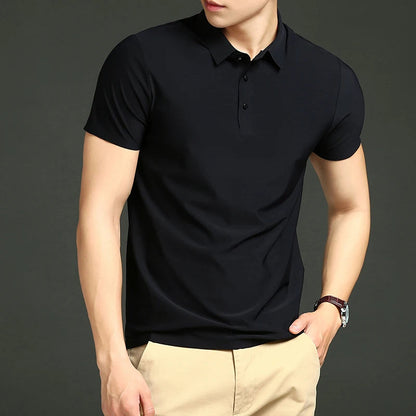 Camisas Polo em Tecido Premium Ice Silk! (COMPRE 3 & LEVE 5)..