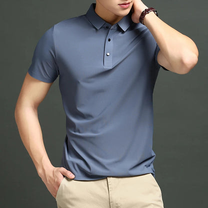 Camisas Polo em Tecido Premium Ice Silk! (COMPRE 3 & LEVE 5)..