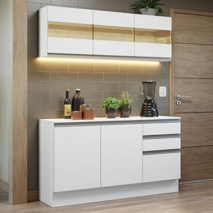 Armário de Cozinha compacto 1,20 cm 100%mdf.